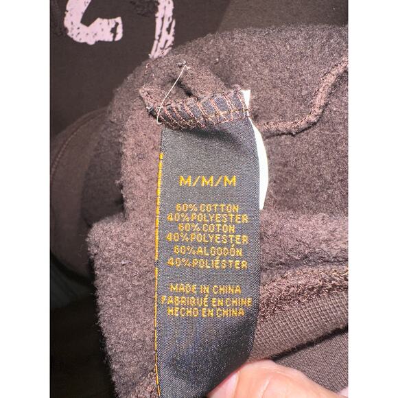 Browning for her med. brown & pink hoodie pullover sweatshirt. Logo on front - Picture 5 of 8